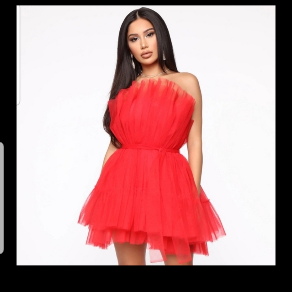 Pretty Red mini dress